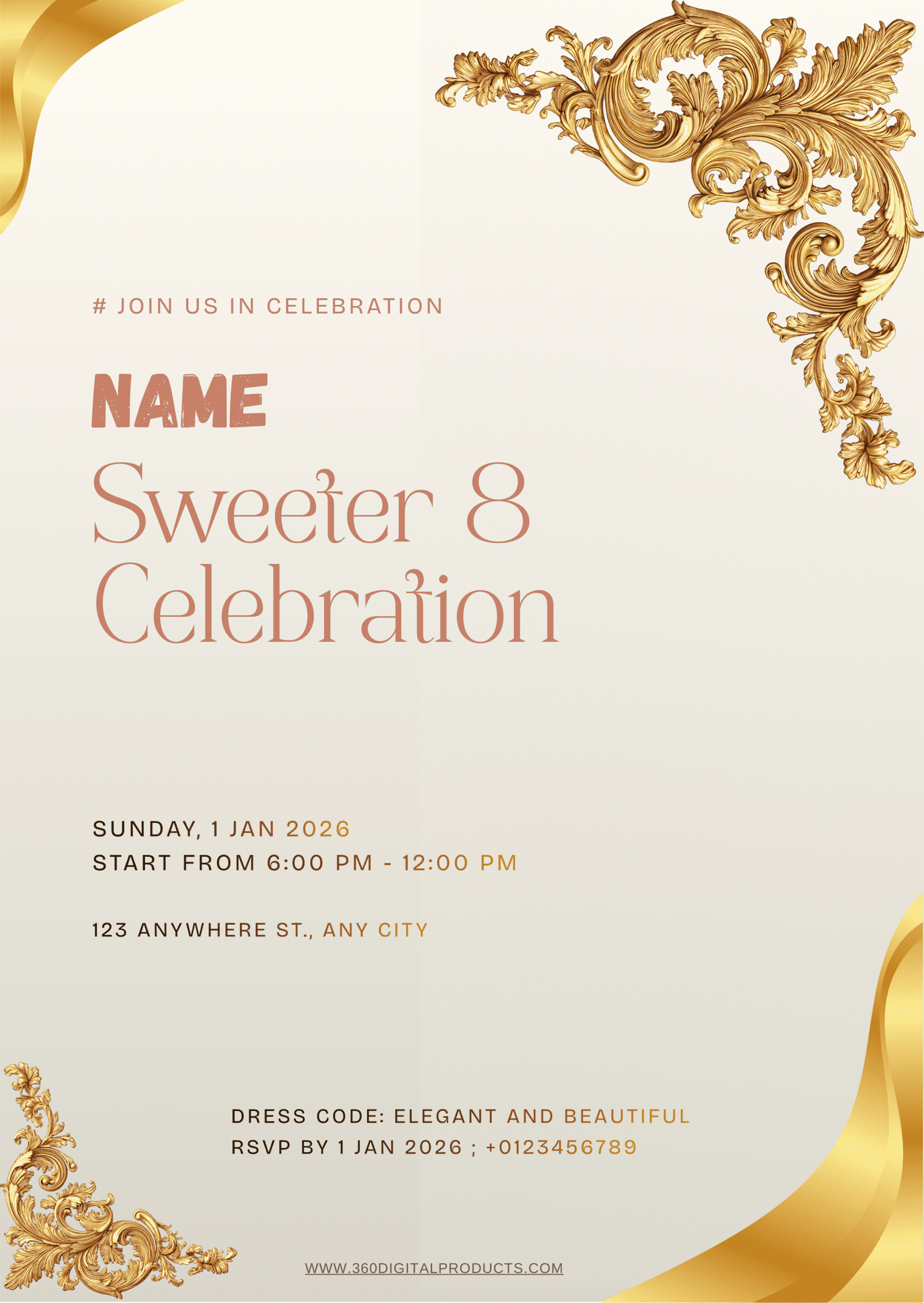 Invitation, templates,