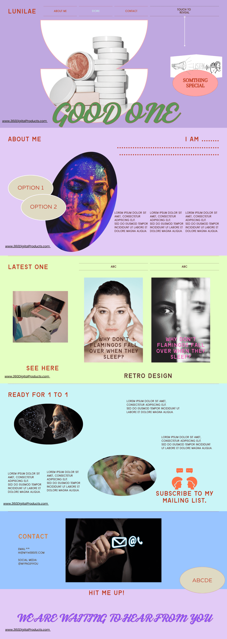 WEBSITE template kits